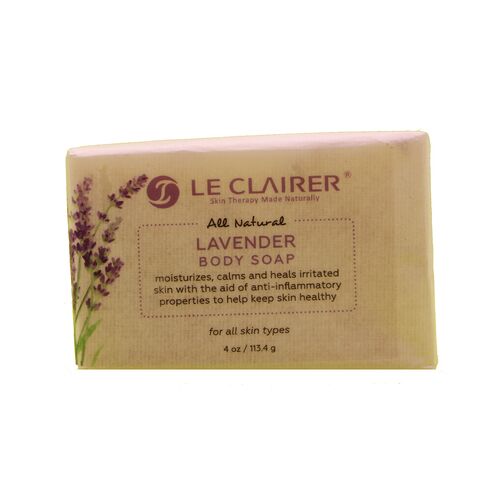 Lavender Body Soap, Le Clarier Body Soaps: Lavender Body Soap, 2 image